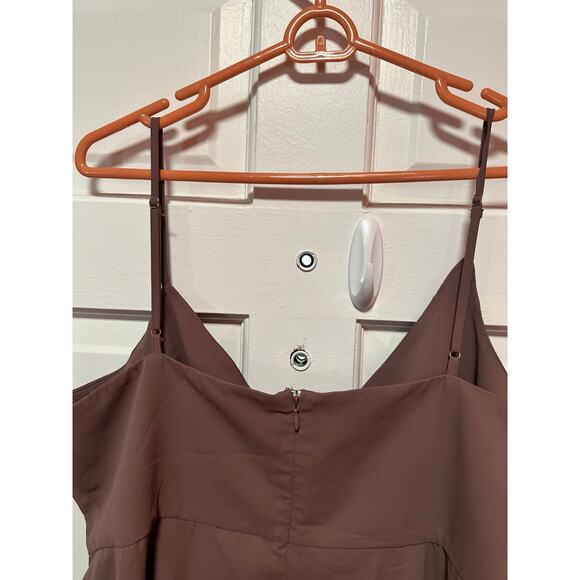 Lulus Reinette Mauve Purple Midi Dress Size 2X - Picture 8 of 9